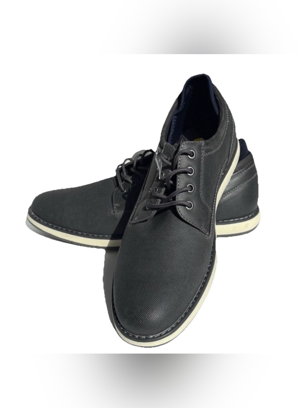 Aldo Men's Charcoal Lace-Up Chukka Boots